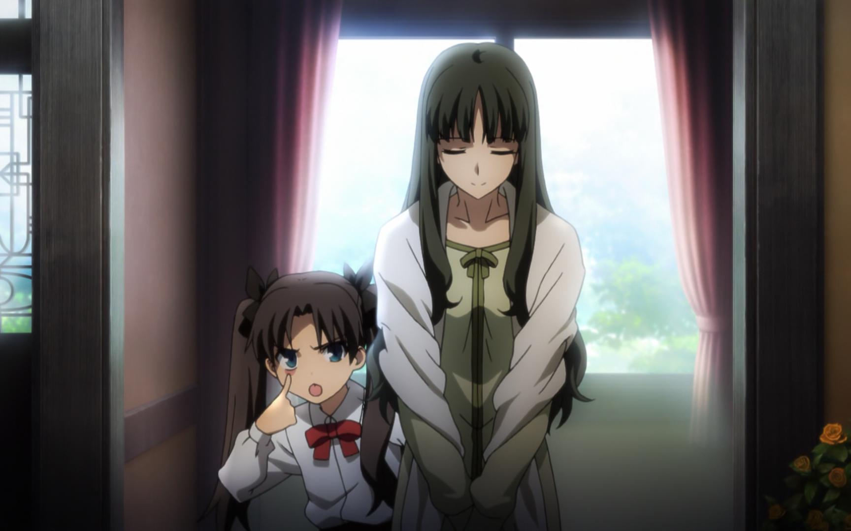 "远坂凛:离家出走的我,被妈妈抓了个现行"