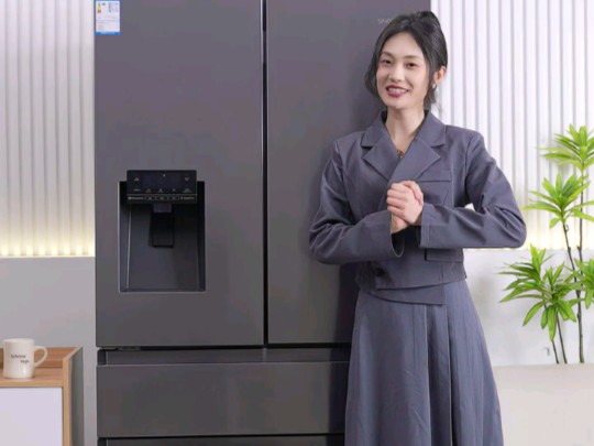 gorenje古洛尼 法式制冰冰箱560L 全自动制冰功能一体机一级能效变频大容量家用多门四开门三循环风冷无霜 NRM9182FBXL哔哩哔哩bilibili