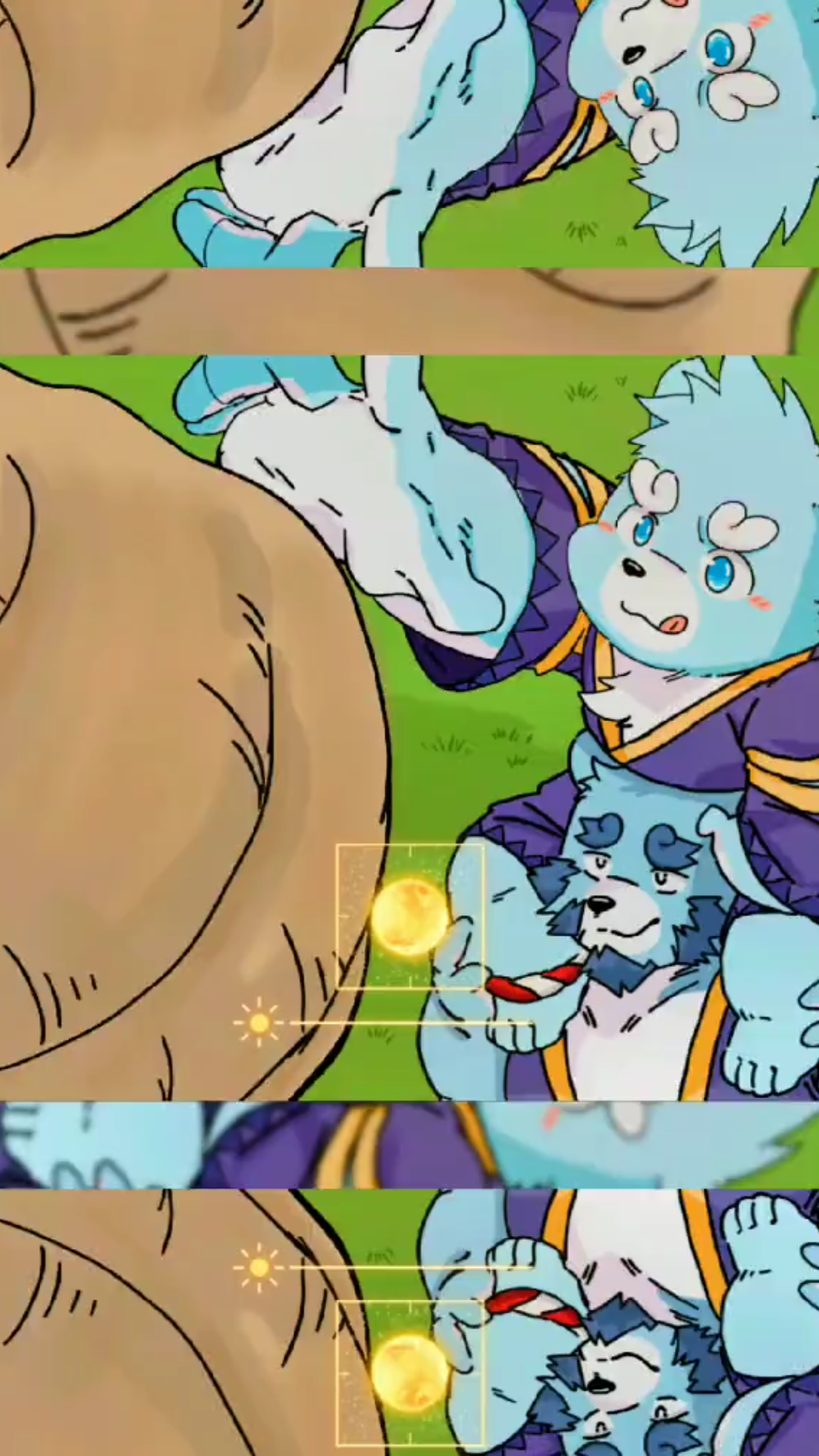 介叔和浩浩七夕节干嘛呢~掏个蜂窝吃很不错(๑> ๑)_哔哩哔哩