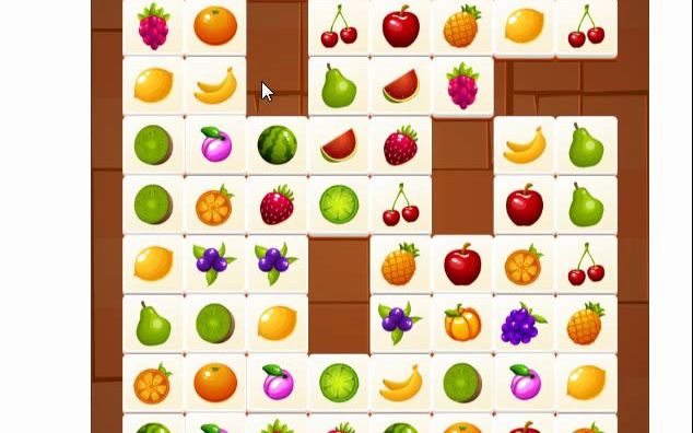 彩色水果连连看,感觉挺好玩的,打发时间