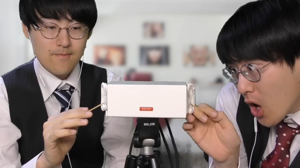 【shinchan asmr】助眠 高级掏耳店 双子打工中