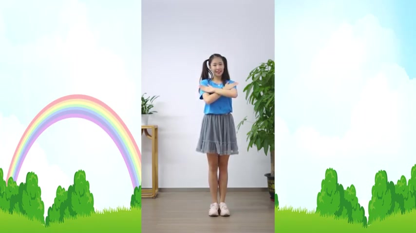 [图]98. 儿童舞蹈教学 -《我有一个好妈妈》，真幸福，快乐每一天_Children's dance_Nursery Rhyme