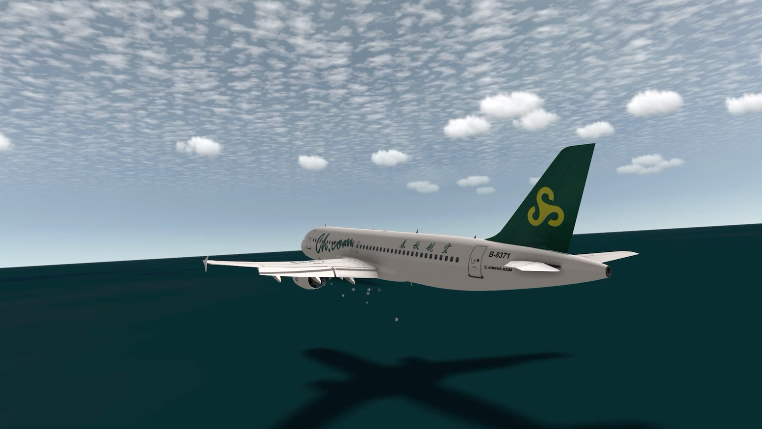 飞机水上迫降成功率图片