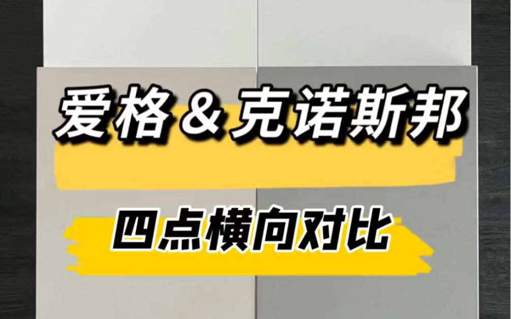 爱格与克诺斯邦到底怎么选?哪个好?哔哩哔哩bilibili