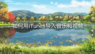 利用iTunes向iPhone和iPad导入音乐和视频