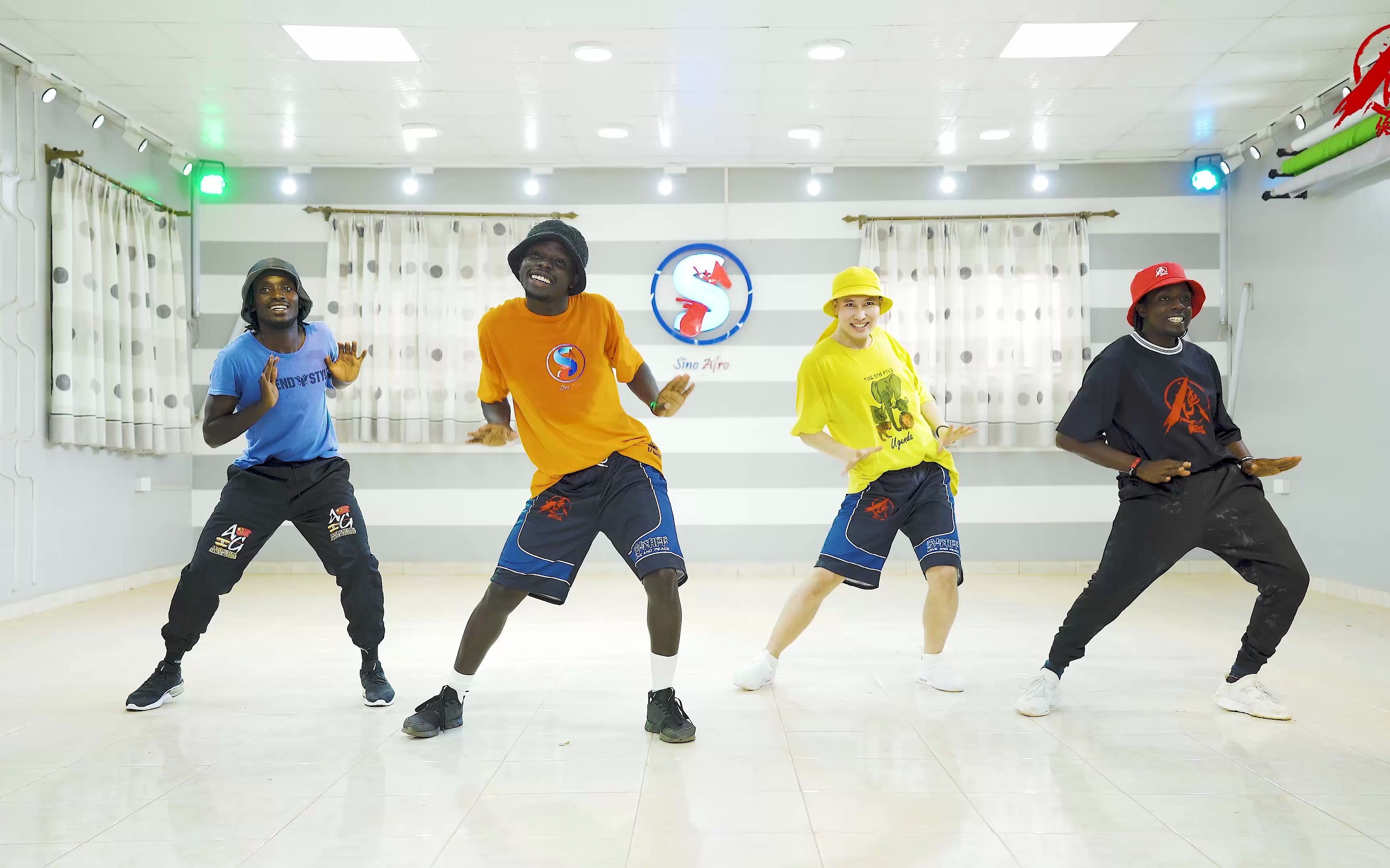 【sino afro健身舞蹈】零基础动感燃脂尊巴舞,简单易学,音乐好听