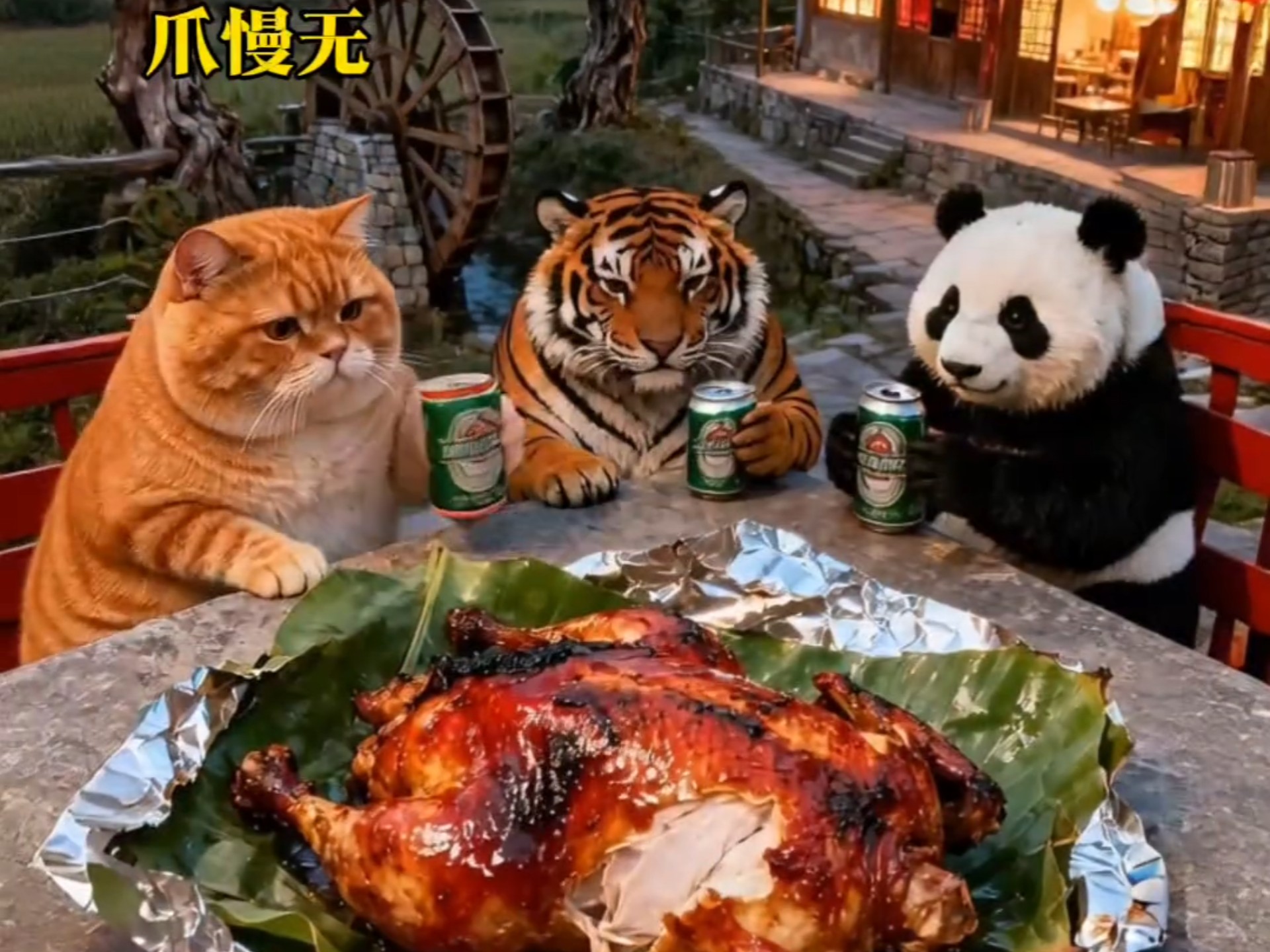 胖橘今天吃叫花鸡 -胖橘小作坊-胖橘小作坊-哔哩哔哩视频