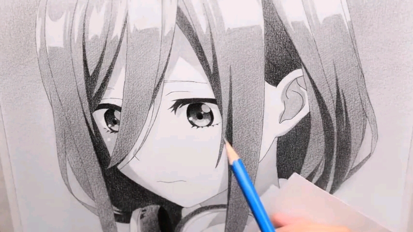 来画崩坏3吧:你们的寒假作业写完了吗 是不是都在家写作业八重樱 手绘