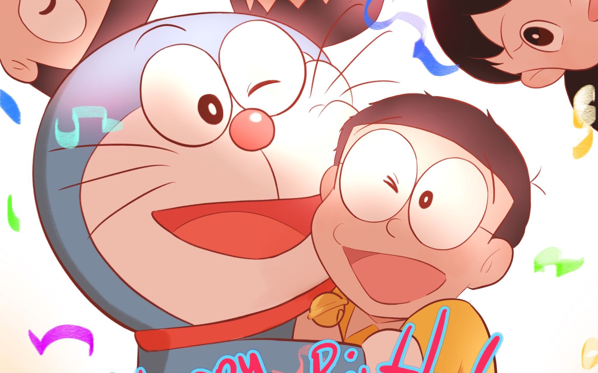 活动作品大雄生日快乐