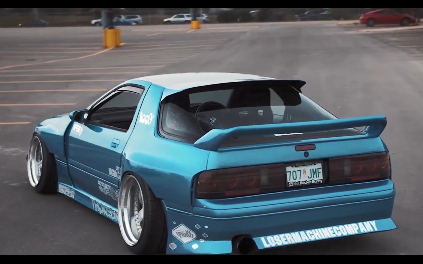 曾经的当家小生i姿态马自达rx7fc4k