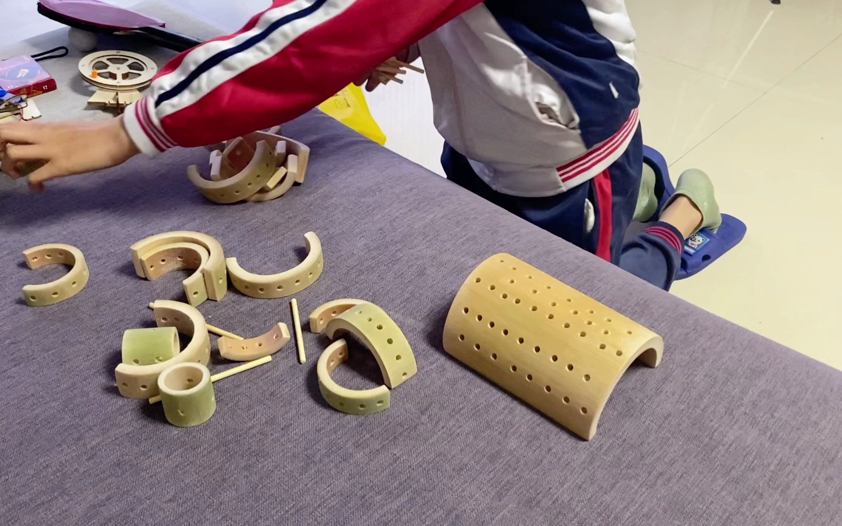 家里的玩具不够多?自己动手做一个竹子积木,陪孩子玩到天亮!