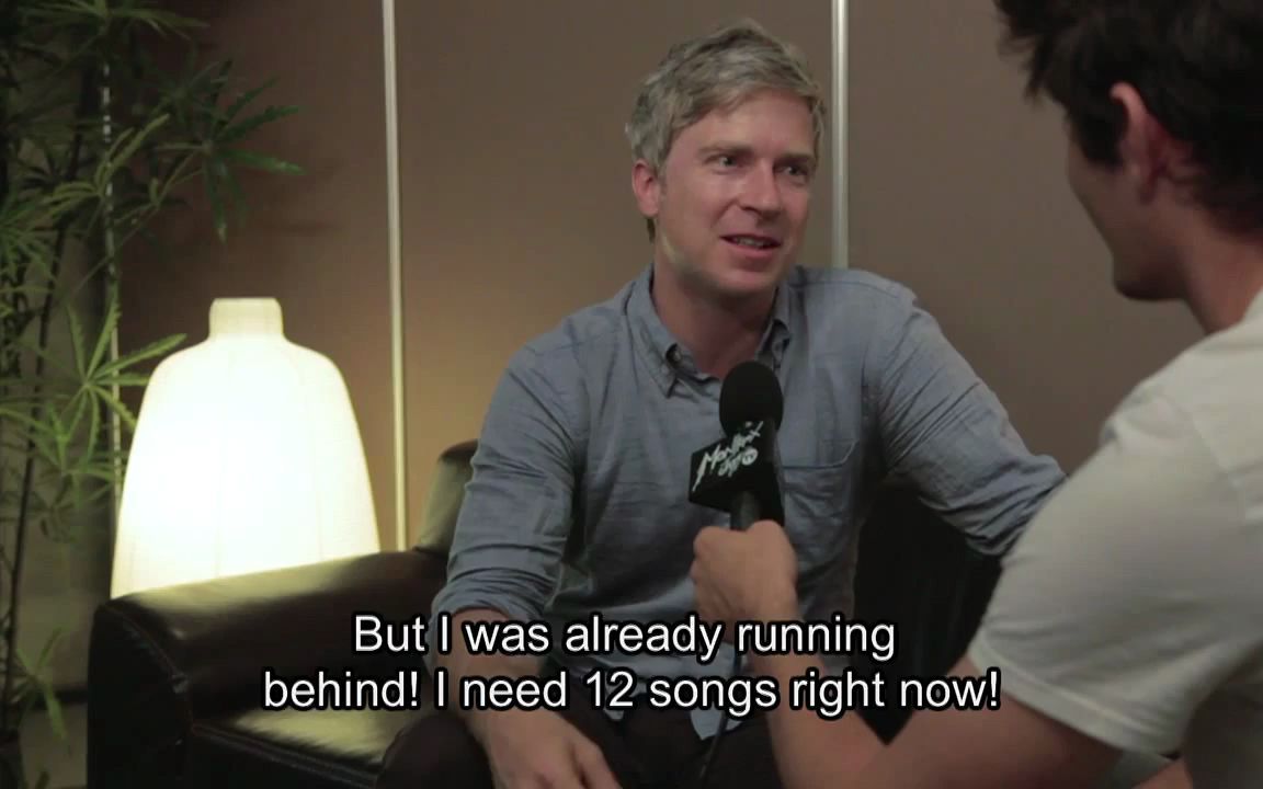 [图]【Nada Surf】Interview at Montreux Jazz Festival 2012