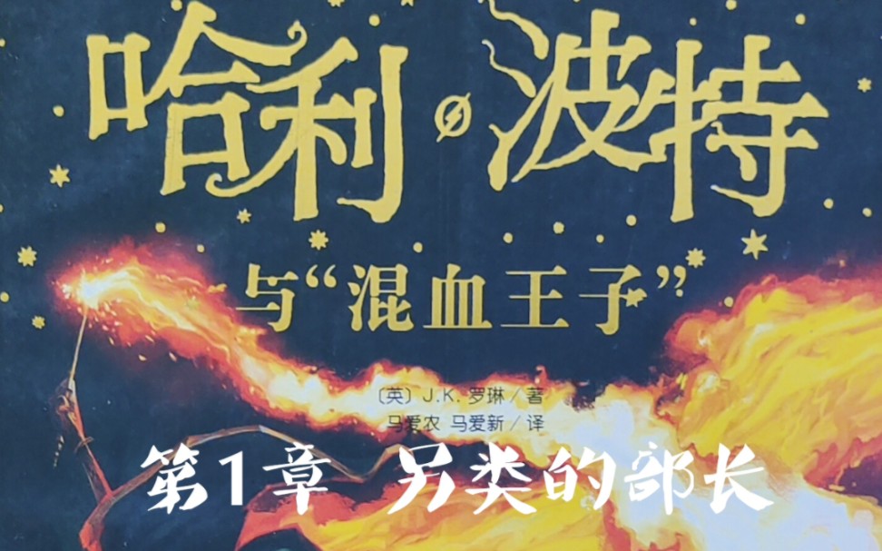 【哈利波特中文有声书】系列6 哈利波特与“混血王子”第1章 另类的部长哔哩哔哩bilibili