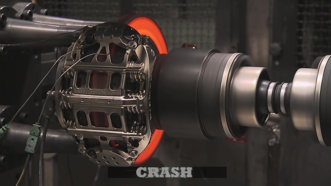 f1赛车的刹车测试