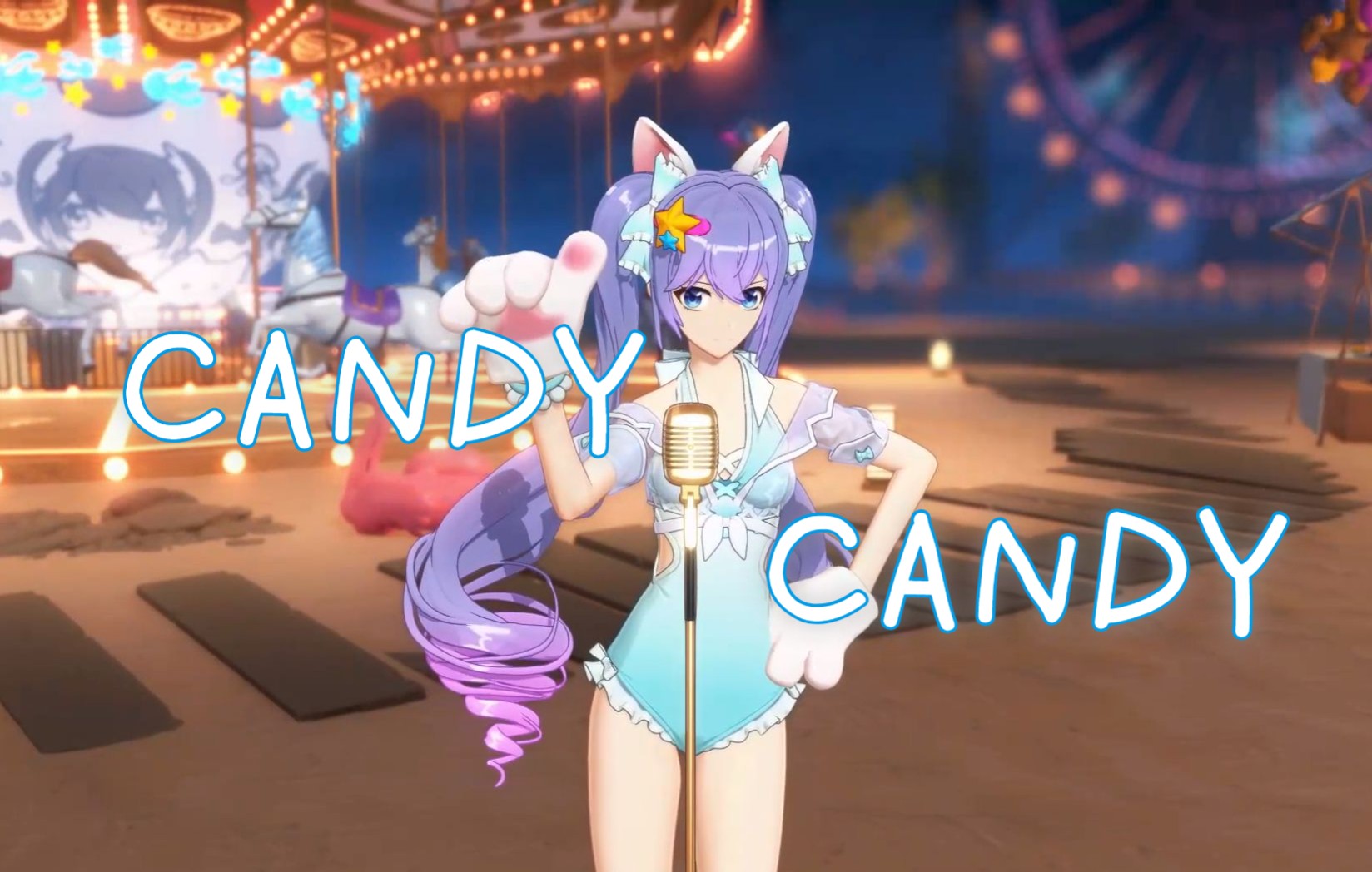 [图]【A-SOUL/向晚】《CANDY CANDY 》【直播剪辑】