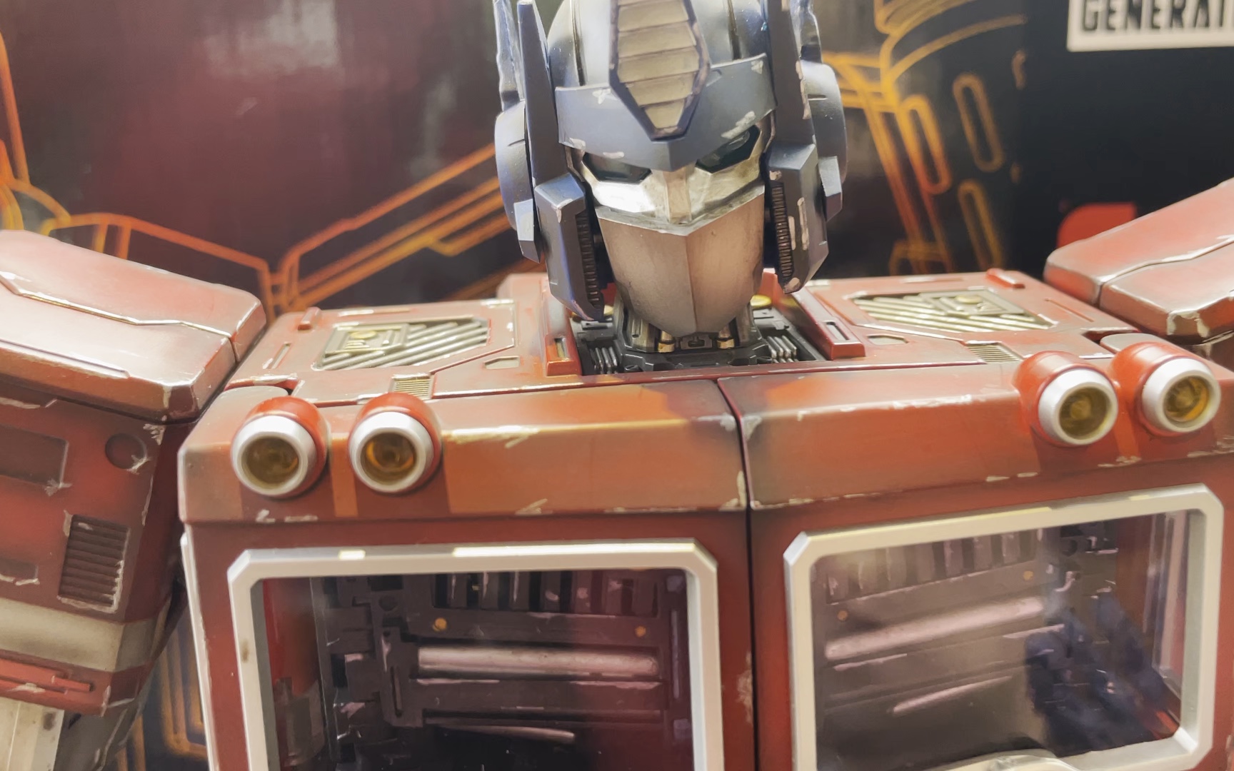 artstormex合金um01擎天柱战损版娱乐开箱