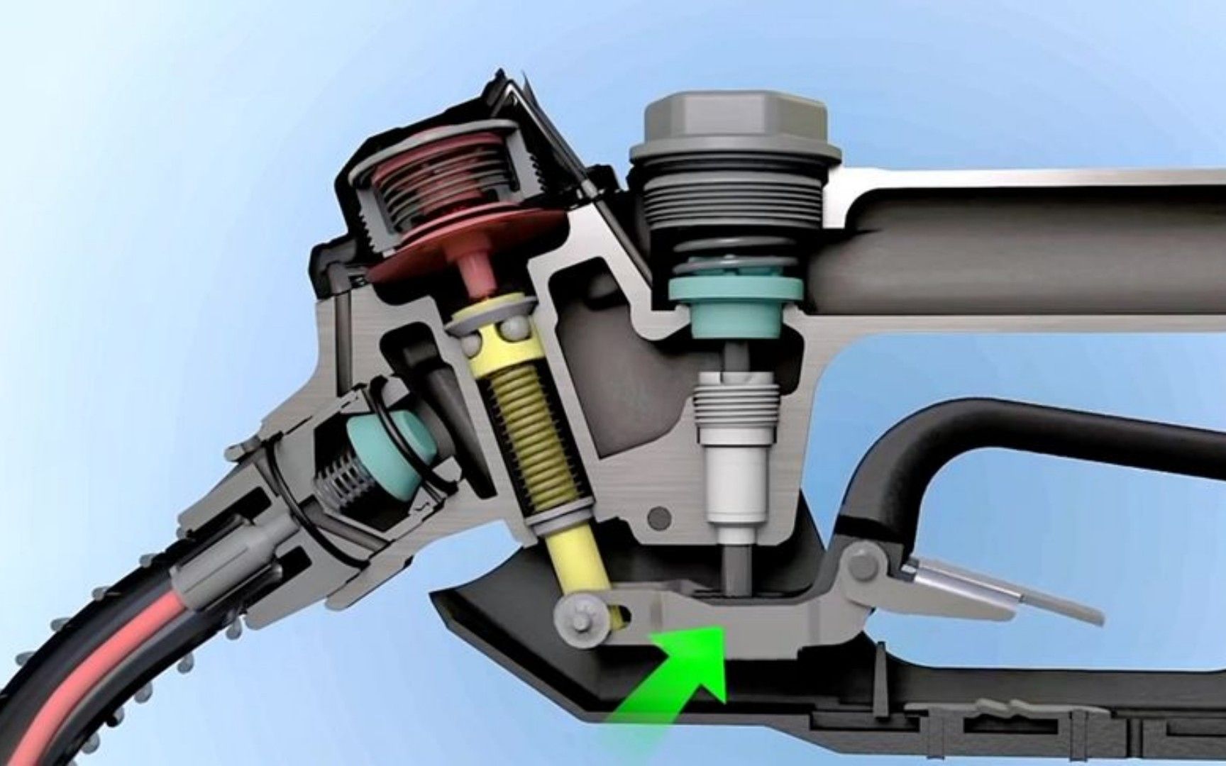 加油枪怎样知道油箱加满,从而实现自动跳枪的?看完就懂了哔哩哔哩bilibili