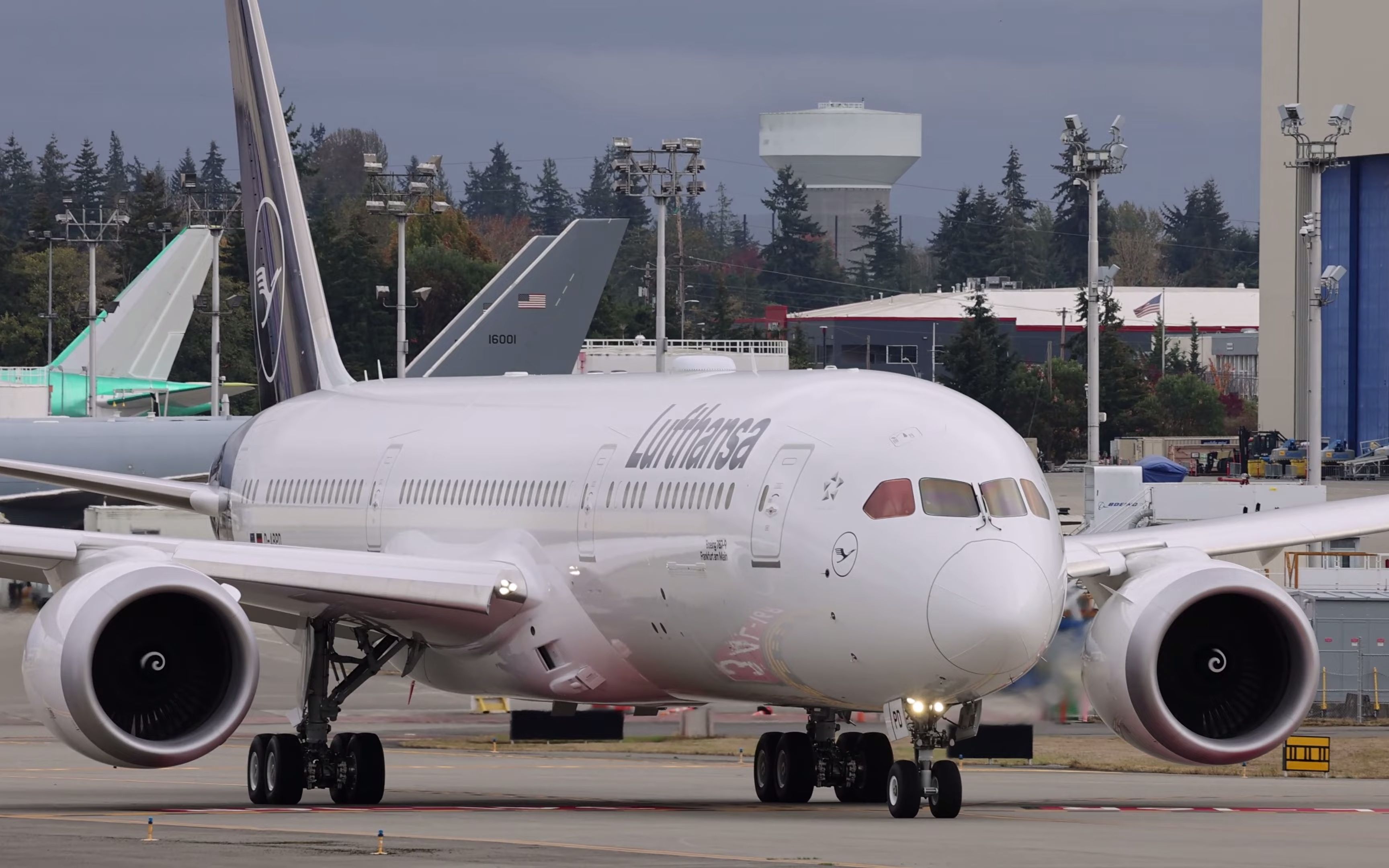 汉莎787-9 d-abpd|波音佩恩机场|4k