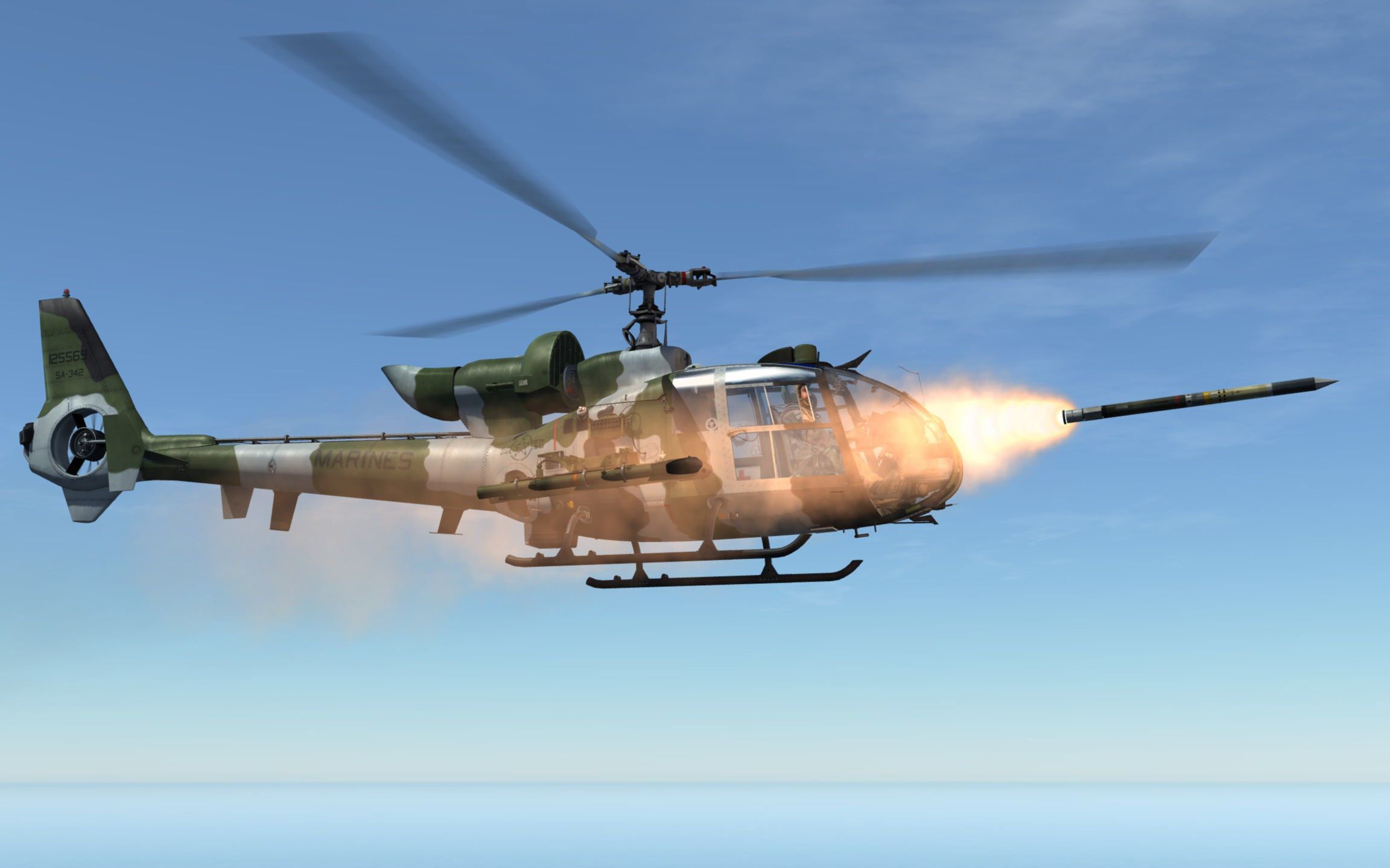 dcs 104th服务器 小羚羊单架次击落两架su-27_哔哩