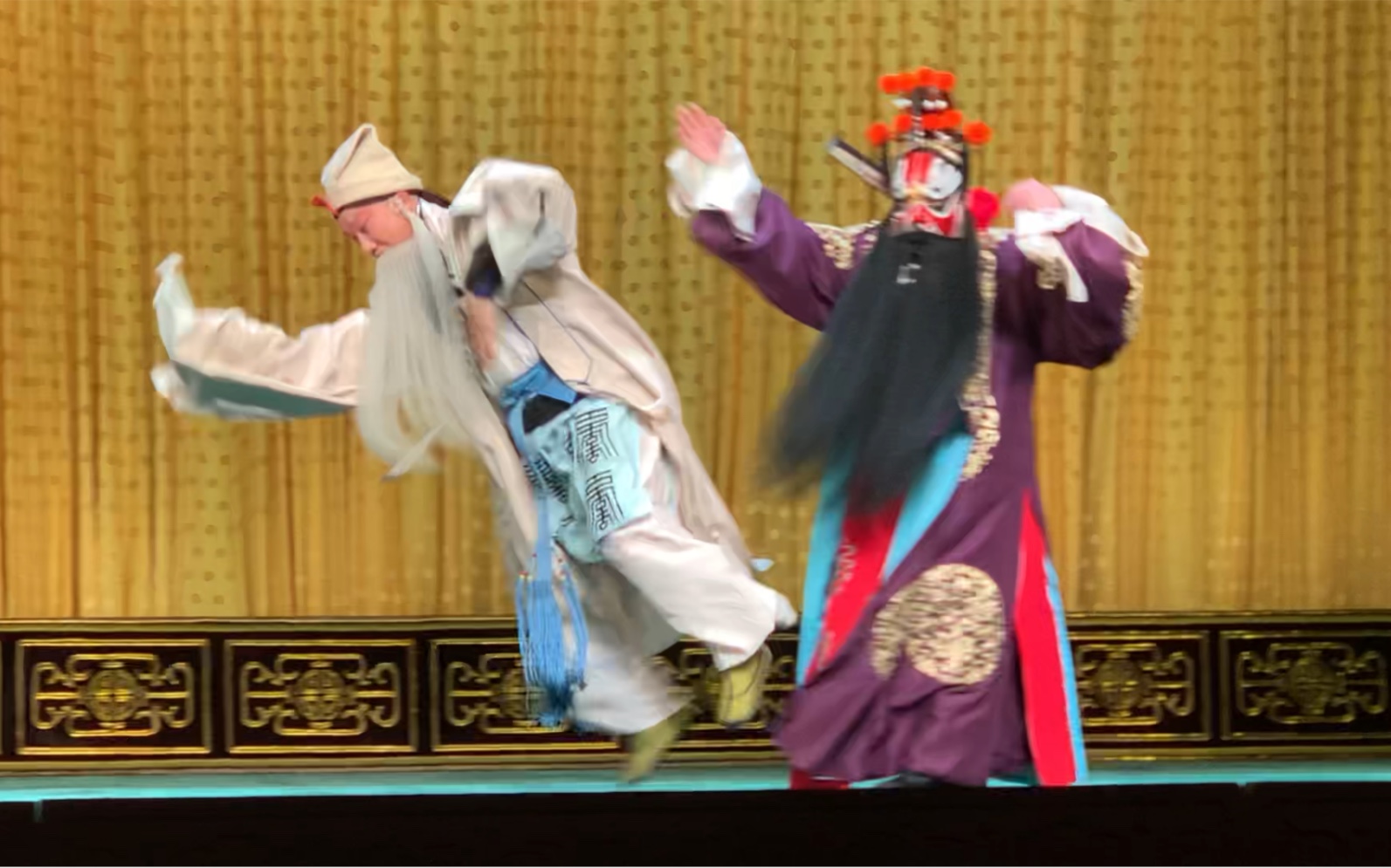 61岁朱强武戏《八蜡庙》 p2结尾彩蛋_哔哩哔哩_bilibili