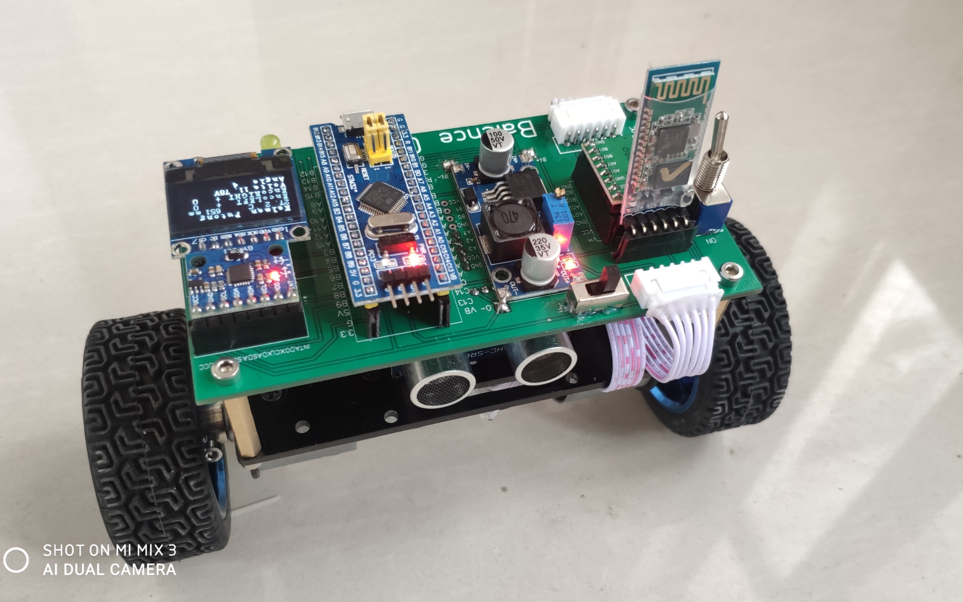 [图]stm32平衡小车，平衡之家改进，平衡小车设计资料。基础蓝牙版，循迹版。