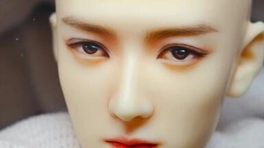 肖战bjd妆面_哔哩哔哩_bilibili