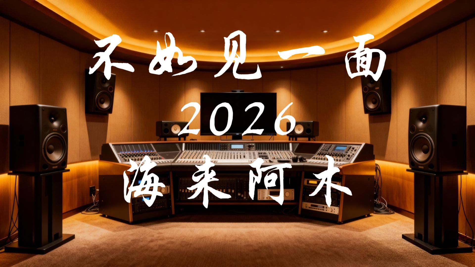 《不如见一面2026》海来阿木 | 不如见一面  哪怕是一眼