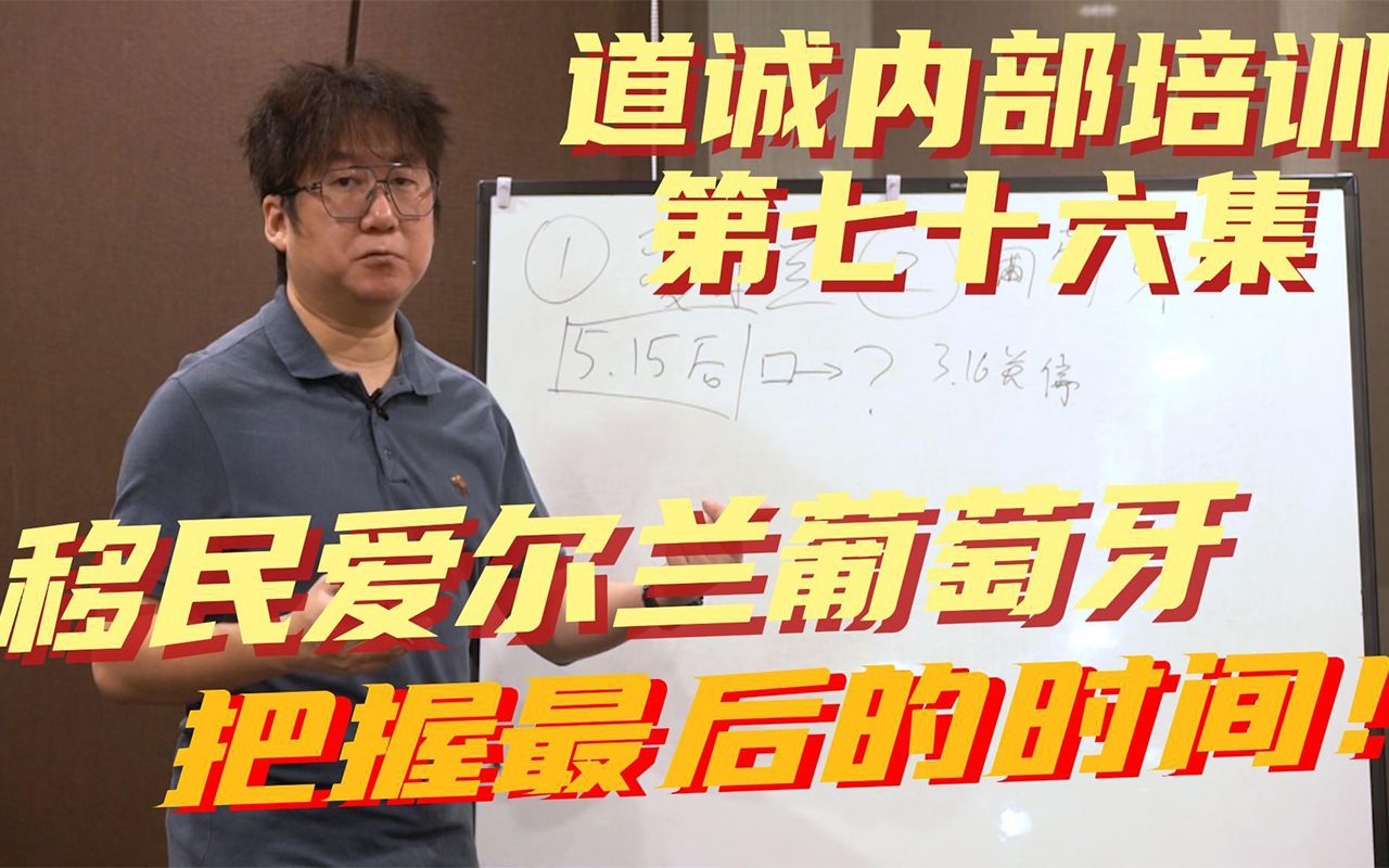 现在决定移民爱尔兰和葡萄牙还来得及吗?答案是现在上车一定来得及!哔哩哔哩bilibili