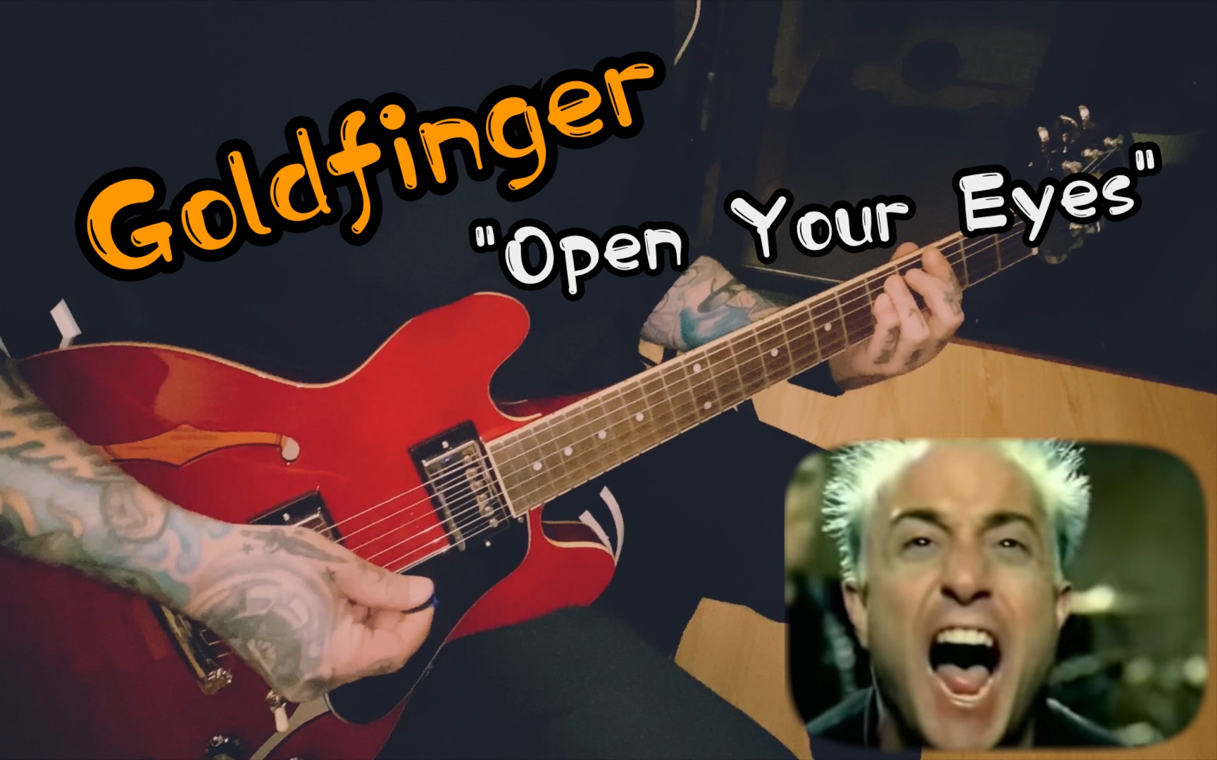 [图]Guitar Cover 致敬青春！GoldFinger-OPen Your Eyes