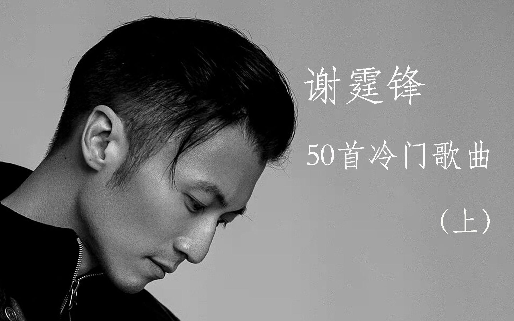 谢霆锋50首冷门歌曲丨人工字幕(上)
