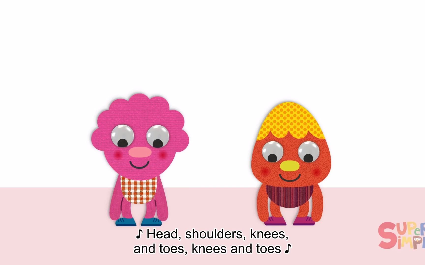 [图]189.Head Shoulders Knees And Toes (2019) - Nursery Rhymes