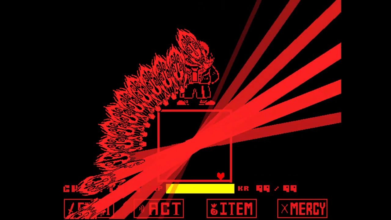 【underfell】fell sans fight一阶段通关