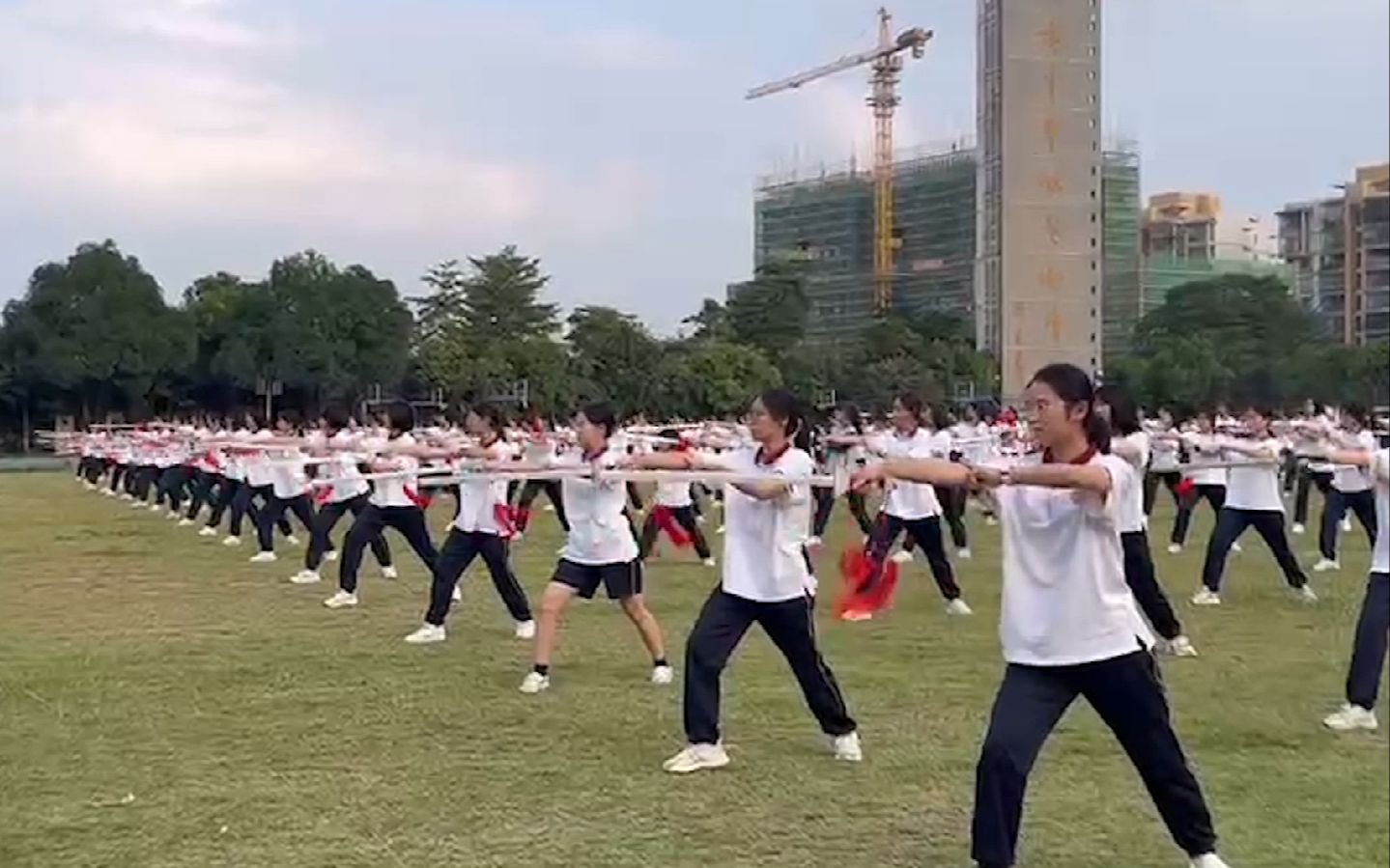 2023年桂城中学体艺节排练