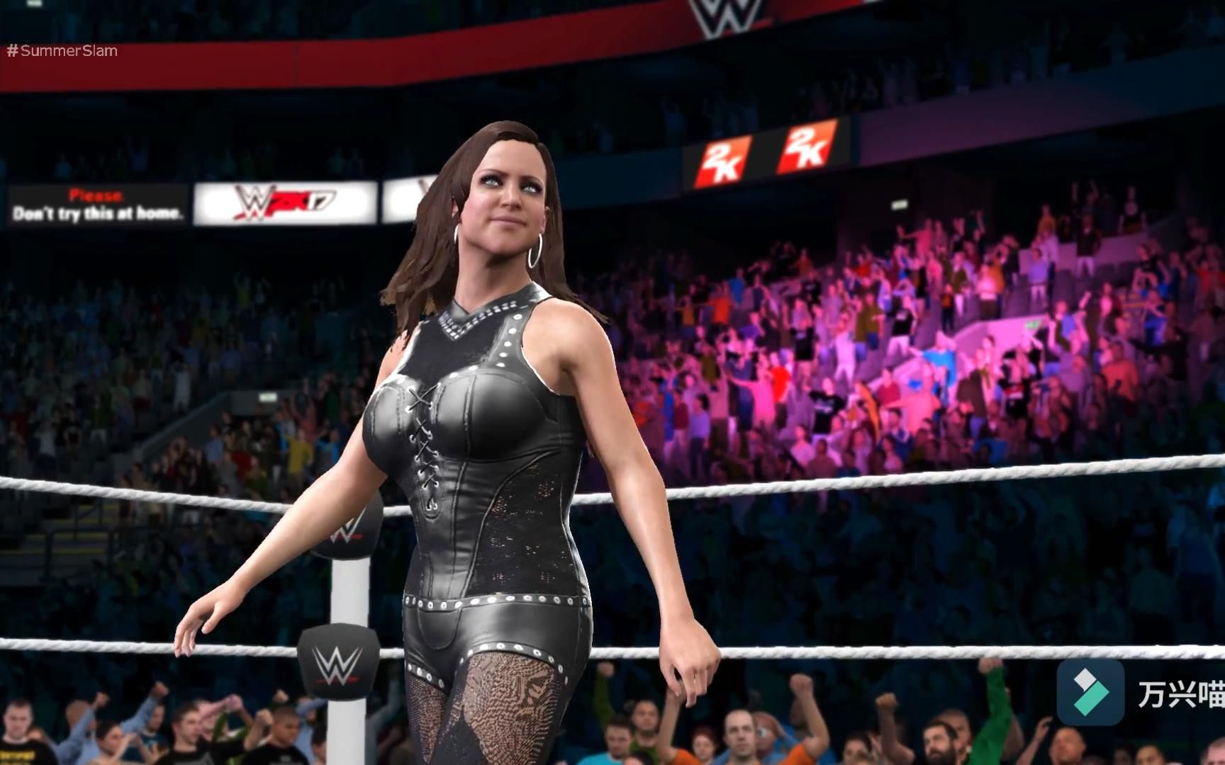 [图]GOATmj WWE2K 大公主PK卡梅拉 冒险没有停歇，战斗不会胆怯！我才是这里的女王！