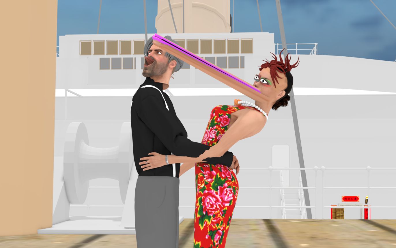 学了三年动画做的动画神作《泰坦尼克号》第二集