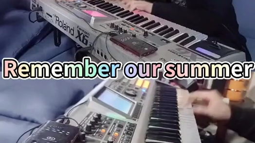 [图]键盘弹奏 remember oursummer