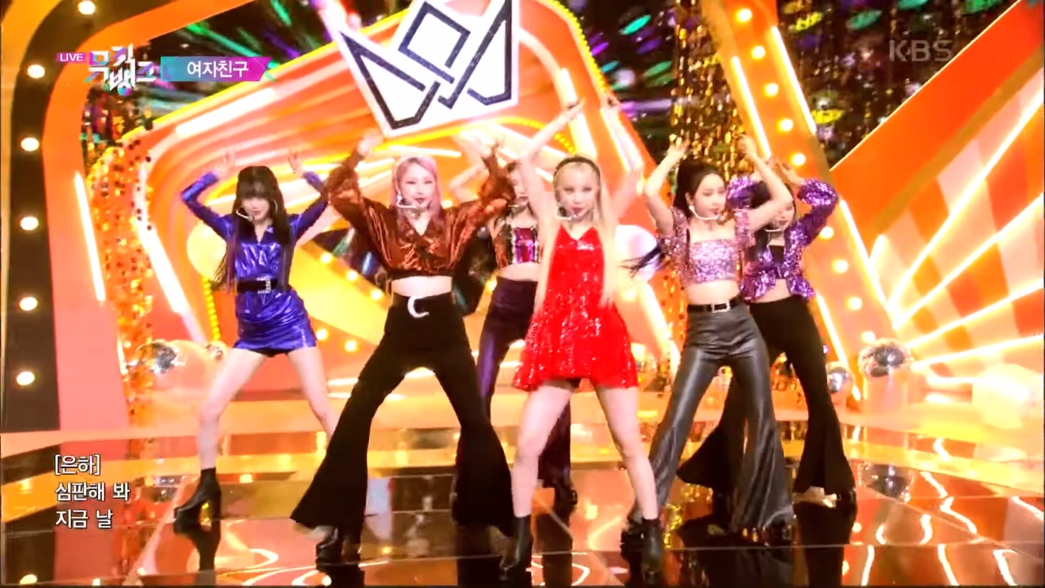 kpop现场版201113gfriend回归舞台mago音乐银行现场版