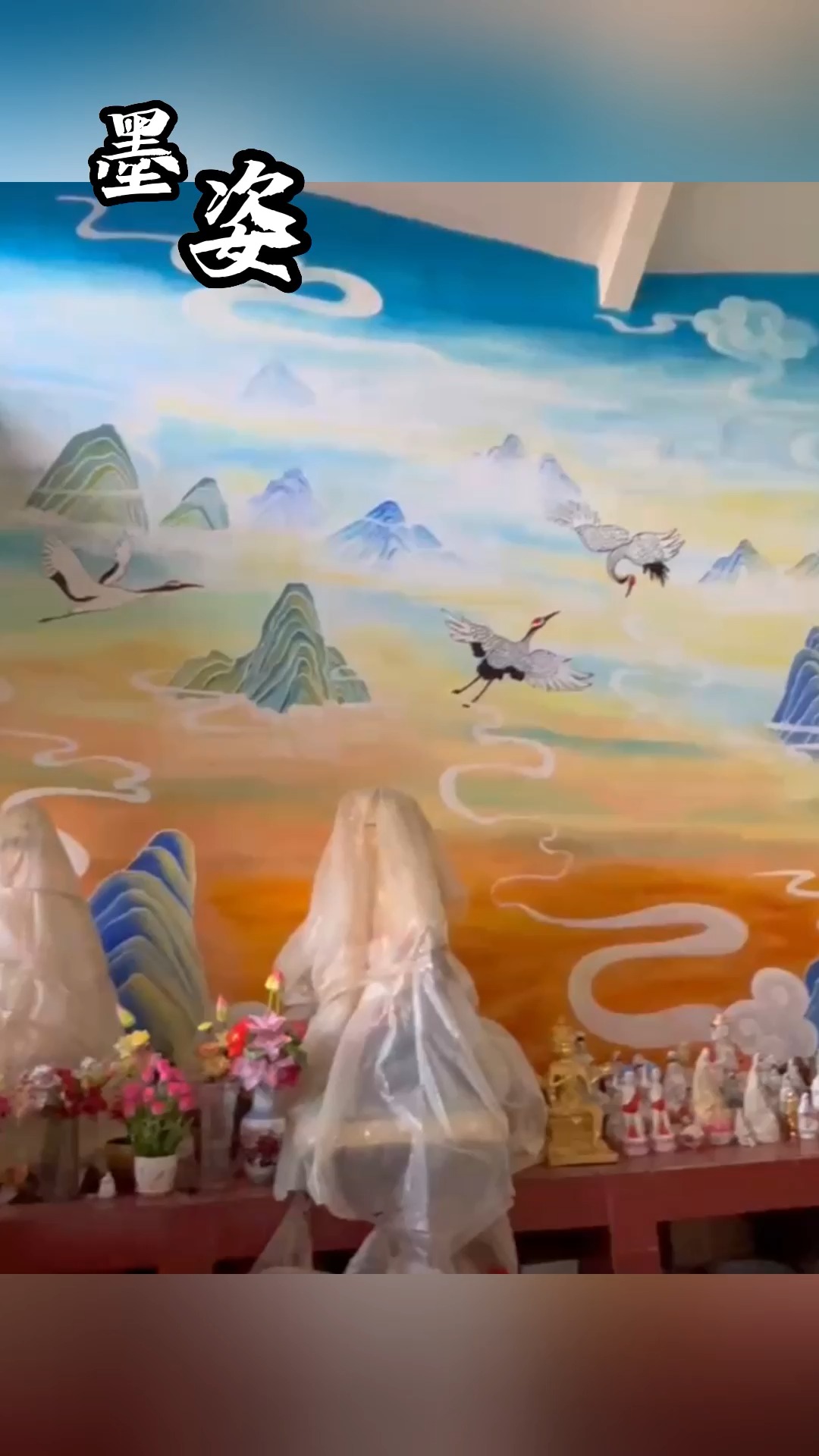 中国风墙绘来一波#昆明彩绘公司 #昆明彩绘 #云南墙绘