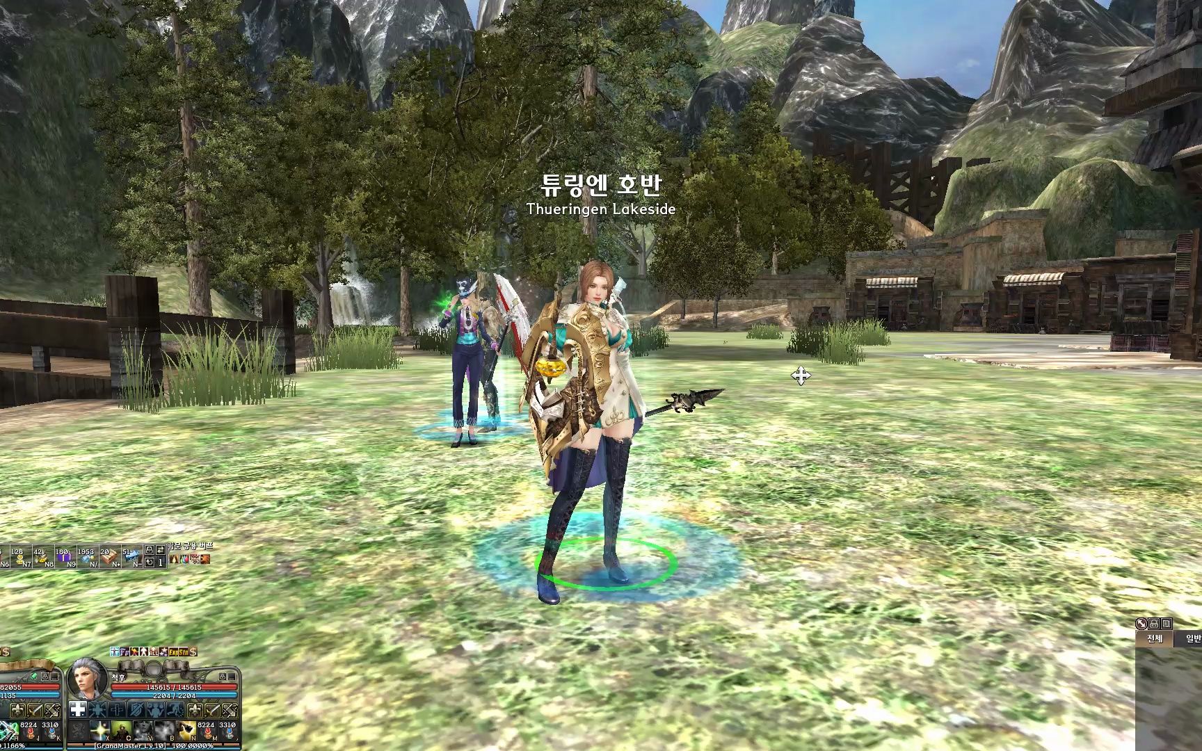 卓越之剑韩服测试服,新联动辅助,杖 盾,角色形象及技能展示