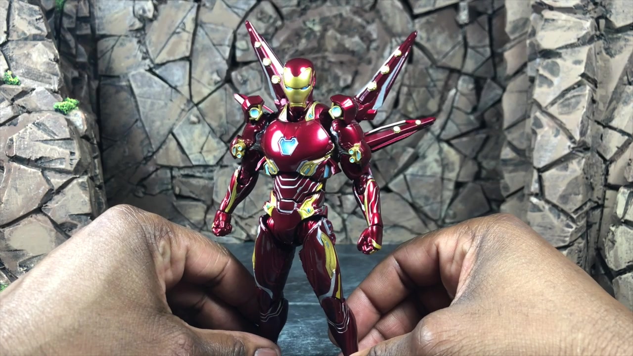 【评测搬运工】S.H. Figuarts Avengers 终局之战 钢铁侠 MK50哔哩哔哩bilibili