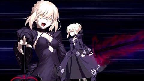 【fgo】新版黑saber 新宿新英灵演示