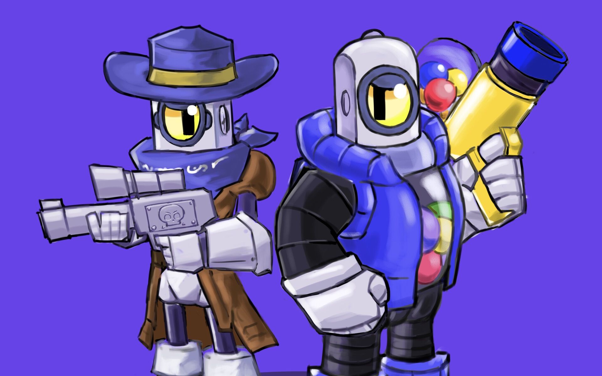 brawl stars 荒野乱斗-瑞科日常刷奖章~(宝石加孤胆猎人)