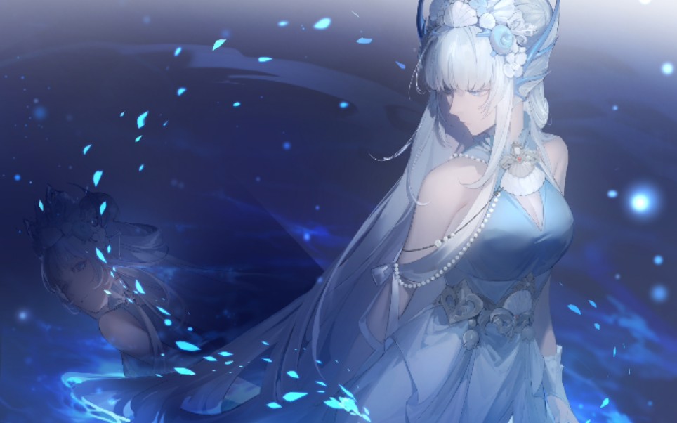 『自录/天谕』海神祭 海明月动画cg录屏_哔哩哔哩_bilibili