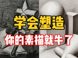 Download Video: 【素描教程】很少有人说清的塑造 码起来吧! 清美上平 零基础素描教程