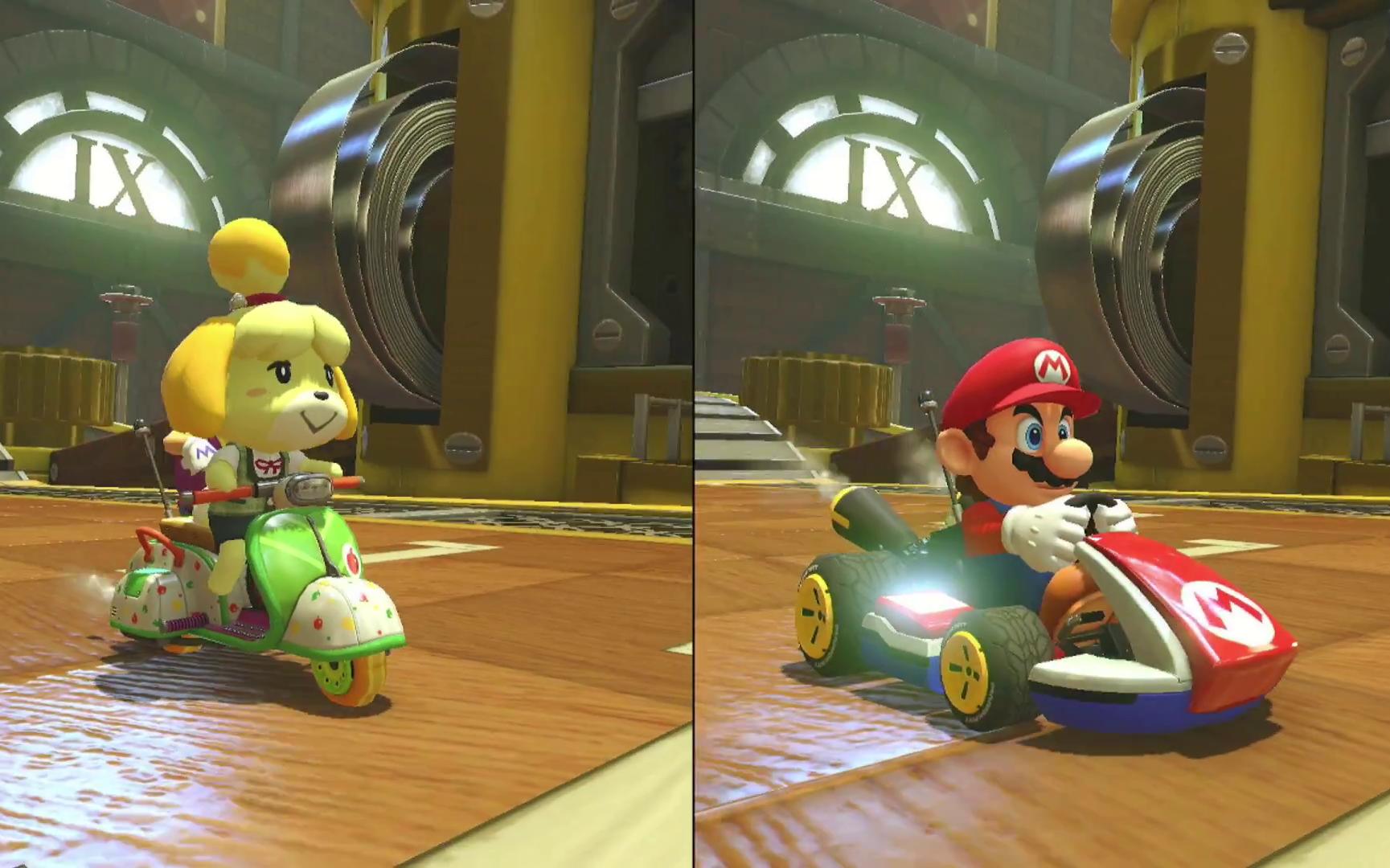 超级马里奥赛车豪华版8全球联网赛车