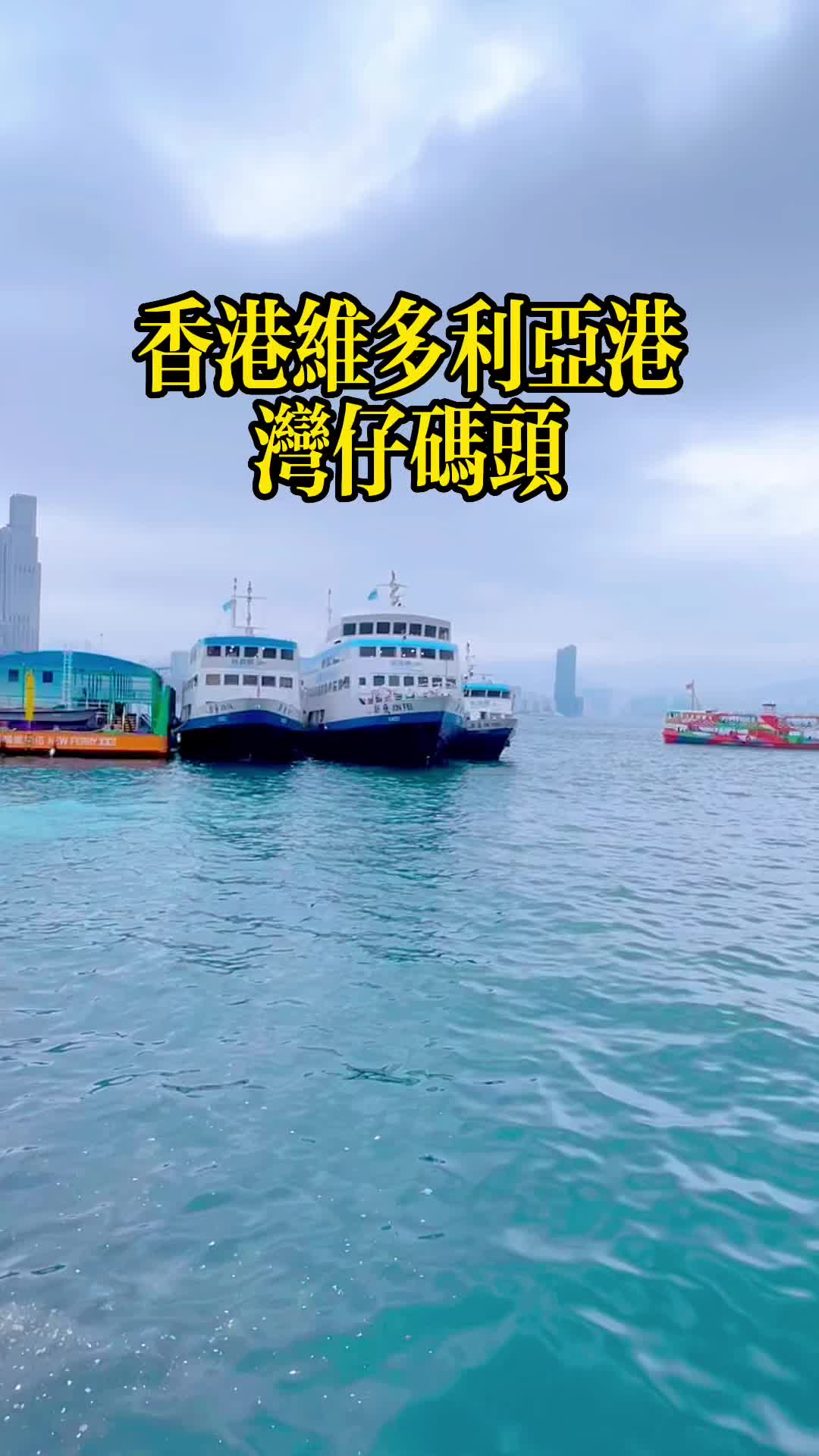 香港维多利亚湾仔码头