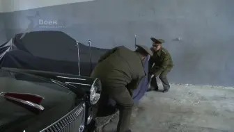 白俄罗斯阅兵式使用的红旗L5阅兵车