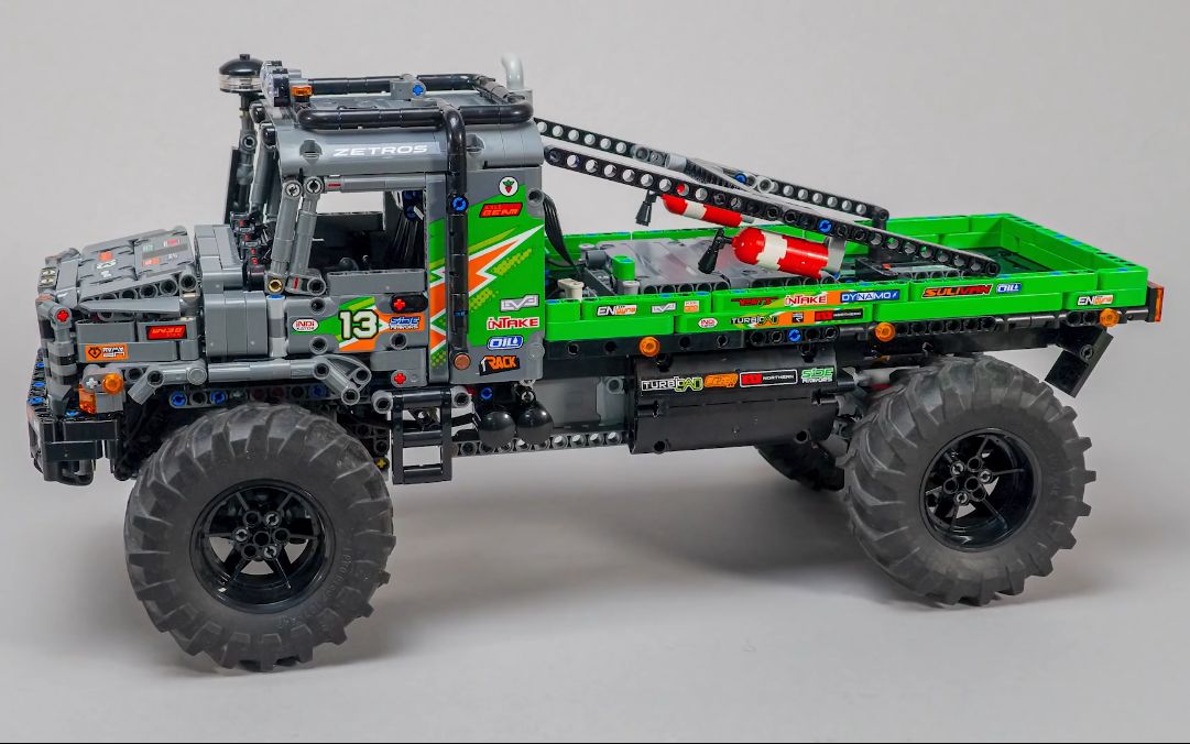 乐高科技 42129 zetros - wheels, suspension, body parts &_哔哩