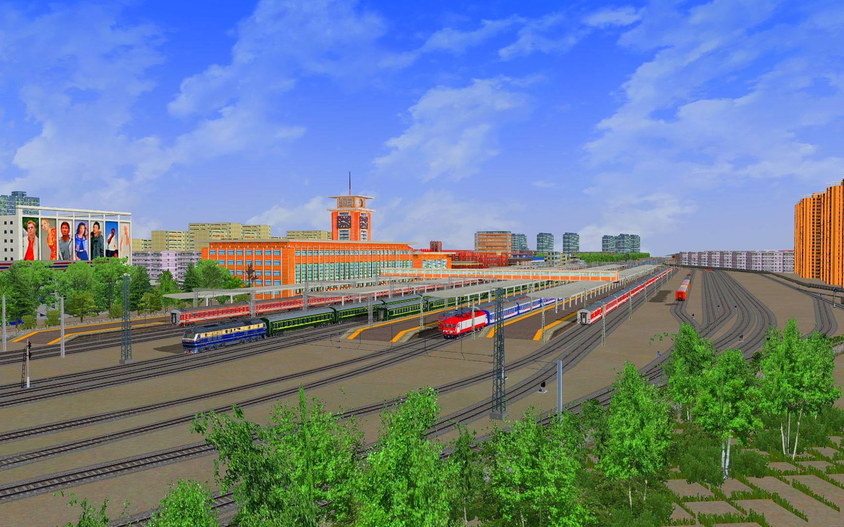 【openrails/开源模拟火车】滨州线v1.