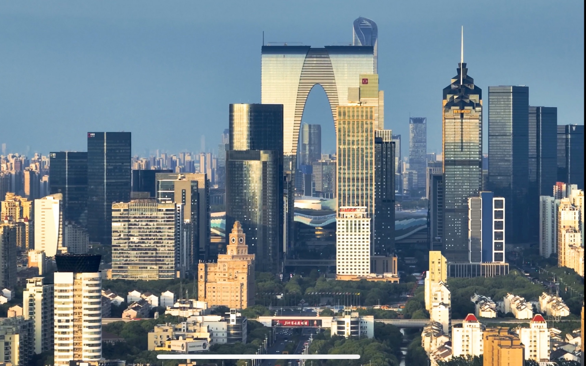 活动作品新城与老城的交汇最强地级市苏州的天际线